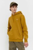 Кофта Dickies чоловіча колір жовтий з капюшоном однотонна