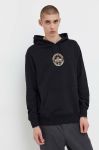 Бавовняна кофта Dickies чоловіча колір чорний з капюшоном з принтом (3496308) Бавовняна кофта Dickies чоловіча колір чорний з капюшоном з принтом (3496308)