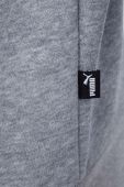 Кофта Puma чоловіча колір сірий з капюшоном з принтом (3453799)