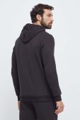 Кофта Puma чоловіча колір чорний з капюшоном з принтом (3629292)
