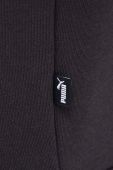 Кофта Puma чоловіча колір чорний з капюшоном з принтом (3629292)