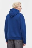 Кофта Karl Kani чоловіча колір синій з капюшоном з аплікацією