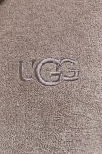 Кофта UGG чоловіча колір сірий з капюшоном однотонна