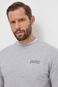 Бавовняна кофта POC чоловіча колір сірий з принтом