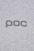 Бавовняна кофта POC чоловіча колір сірий з принтом