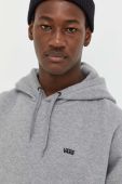 Кофта Vans чоловіча колір сірий з капюшоном меланж
