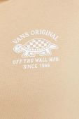 Кофта Vans чоловіча колір бежевий з принтом (3537396)