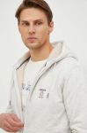 Кофта Pepe Jeans Moraes чоловіча колір сірий з капюшоном меланж
