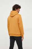 Кофта Pepe Jeans Nouvel чоловіча колір помаранчевий з капюшоном з аплікацією