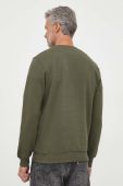 Бавовняна кофта Pepe Jeans Ryan чоловіча колір зелений з аплікацією