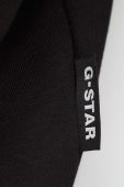 Кофта G-Star Raw чоловіча колір чорний з капюшоном з принтом (3481181)