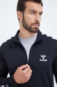Кофта Hummel чоловіча колір чорний з аплікацією
