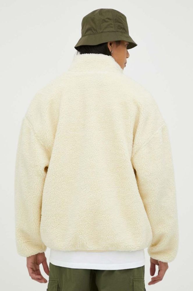 Куртка American Vintage чоловіча колір бежевий перехідна oversize фото 3