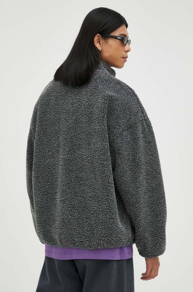 Куртка American Vintage чоловіча колір сірий перехідна oversize фото 3