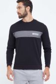 Кофта лаунж BOSS колір чорний візерунок (3506679)