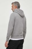 Кофта Tommy Hilfiger чоловіча колір сірий з капюшоном з принтом (3617364)