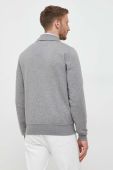 Кофта Tommy Hilfiger чоловіча колір сірий з принтом (3540903)