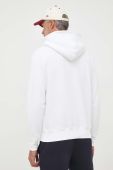 Кофта Tommy Hilfiger чоловіча колір білий з капюшоном з принтом (3492431)
