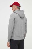 Кофта Tommy Hilfiger чоловіча колір сірий з капюшоном з принтом (3492421)
