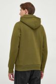 Кофта Tommy Hilfiger чоловіча колір зелений з капюшоном з принтом (3546152)