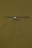 Кофта Tommy Hilfiger чоловіча колір зелений з капюшоном з принтом (3546152)