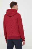 Кофта Tommy Hilfiger чоловіча колір бордовий з капюшоном візерунок (3403351)