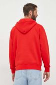 Кофта Tommy Hilfiger чоловіча колір червоний з капюшоном з аплікацією (3519719)