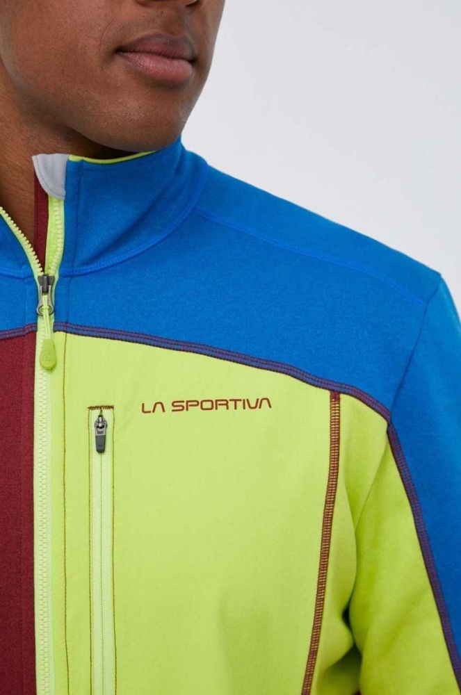 Спортивна кофта LA Sportiva Elements Jkt візерунок колір блакитний фото 5