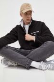 Кофта Tommy Jeans чоловіча колір чорний однотонна (3563901)