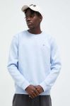 Кофта Tommy Jeans чоловіча  однотонна колір блакитний Кофта Tommy Jeans чоловіча  однотонна колір блакитний