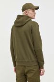 Кофта Tommy Jeans чоловіча колір зелений з капюшоном з аплікацією (3540958)