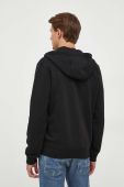 Кофта Guess чоловіча колір чорний з капюшоном однотонна (3574320)