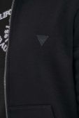 Кофта Guess чоловіча колір чорний однотонна (3597500)