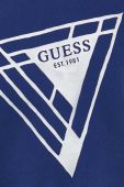 Кофта Guess чоловіча колір синій з принтом (3609310)