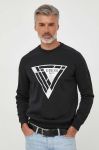 Кофта Guess чоловіча колір чорний з принтом (3609320) Кофта Guess чоловіча колір чорний з принтом (3609320)