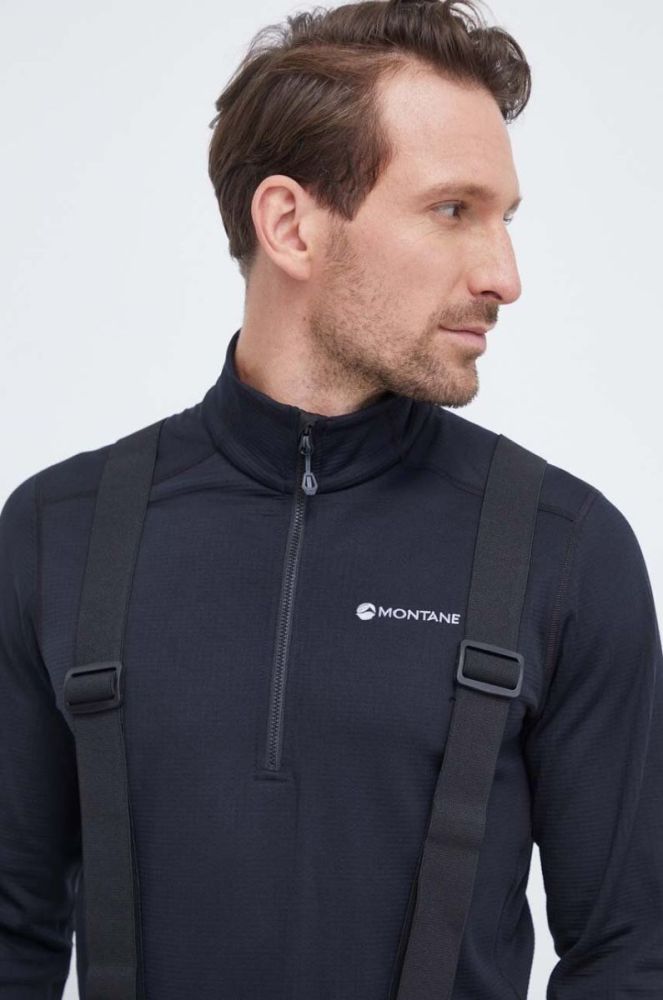 Спортивна кофта Montane Protium колір чорний однотонна фото 4