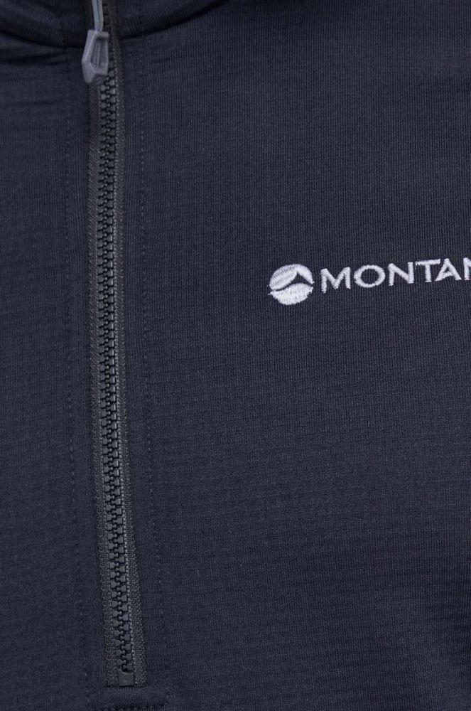 Спортивна кофта Montane Protium колір чорний однотонна фото 5