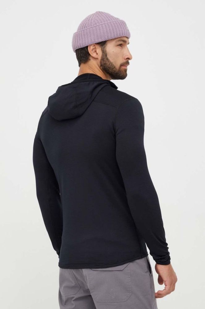 Спортивна кофта Montane Protium Lite колір чорний з капюшоном однотонна фото 3