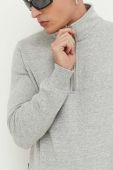 Кофта Superdry чоловіча колір сірий меланж (3450146)