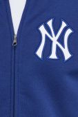 Кофта 47brand MLB New York Yankees чоловіча колір синій з аплікацією