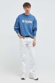 Кофта On Vacation чоловіча  з аплікацією колір блакитний