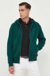 Кофта Polo Ralph Lauren чоловіча колір зелений з капюшоном однотонна (3613559) Кофта Polo Ralph Lauren чоловіча колір зелений з капюшоном однотонна (3613559)