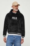Кофта Polo Ralph Lauren чоловіча колір чорний з капюшоном з аплікацією (3617383) Кофта Polo Ralph Lauren чоловіча колір чорний з капюшоном з аплікацією (3617383)