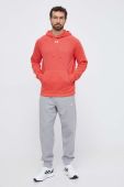 Кофта Under Armour чоловіча колір помаранчевий з капюшоном однотонна