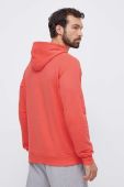 Кофта Under Armour чоловіча колір помаранчевий з капюшоном однотонна
