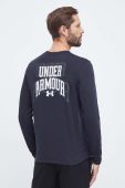 Кофта Under Armour чоловіча колір чорний з принтом