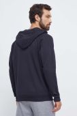 Кофта Under Armour чоловіча колір чорний з капюшоном однотонна (3624946)