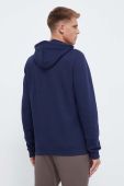 Кофта Reebok чоловіча колір синій з капюшоном з принтом (3550017)