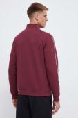 Кофта Reebok чоловіча колір бордовий з аплікацією
