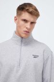 Кофта Reebok чоловіча колір сірий меланж (3550023)